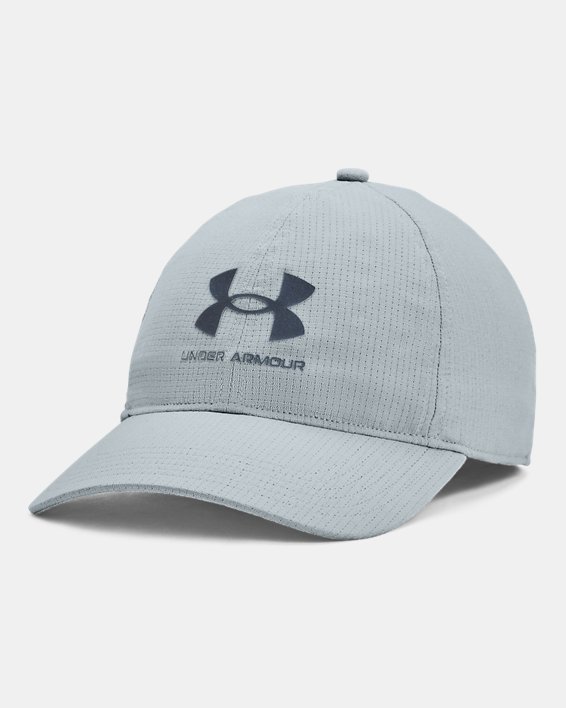 Men's UA Iso-Chill ArmourVent™ Adjustable Hat, Blue, pdpMainDesktop image number 0